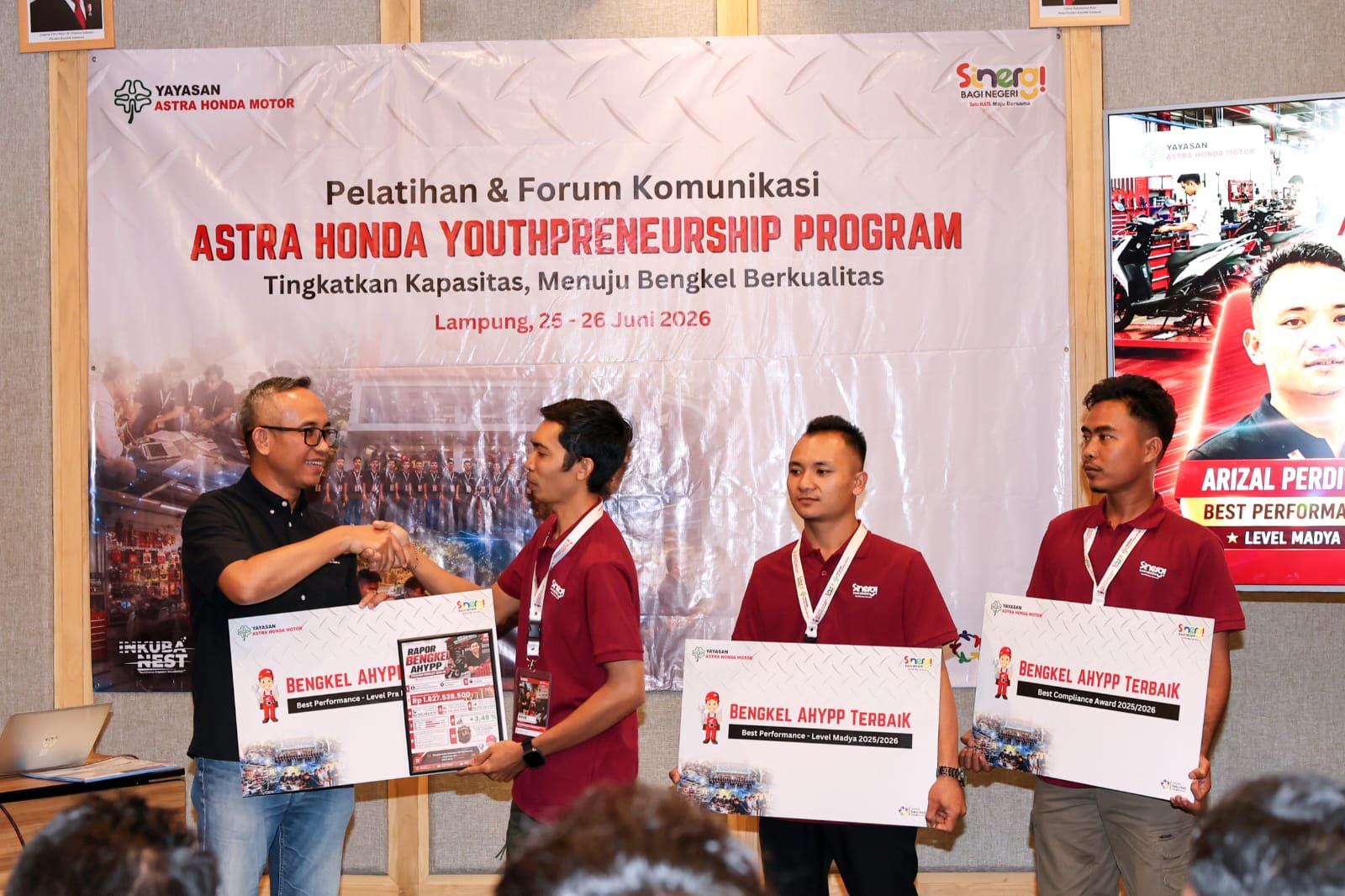 Terus Bertumbuh, Bengkel Binaan Yayasan AHM Jadi Penopang Ekonomi Daerah
