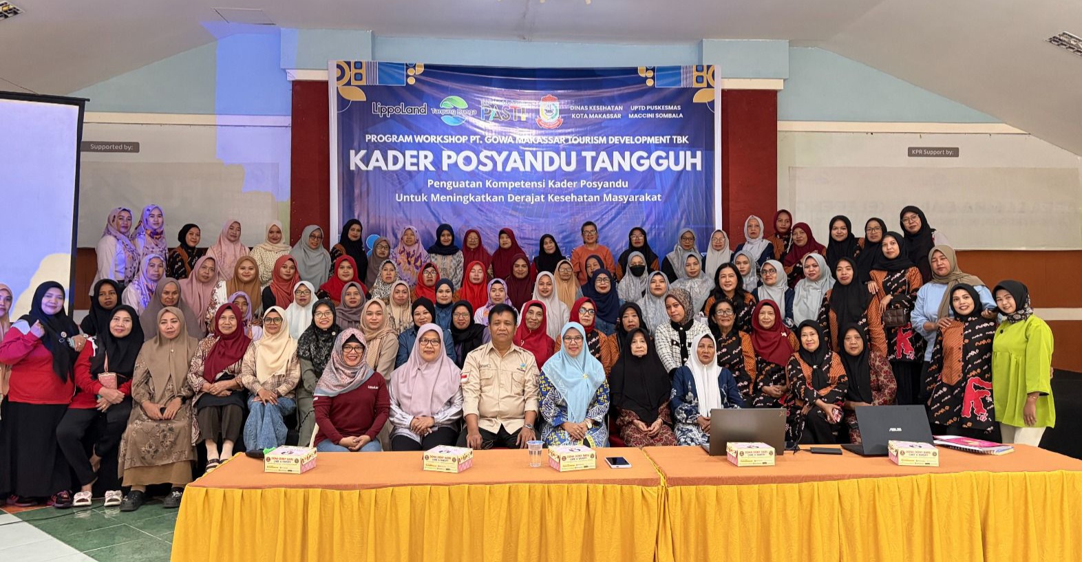 GMTD Perkuat Peran Kader Posyandu, Dukung Transformasi Layanan Kesehatan Primer di Makassar