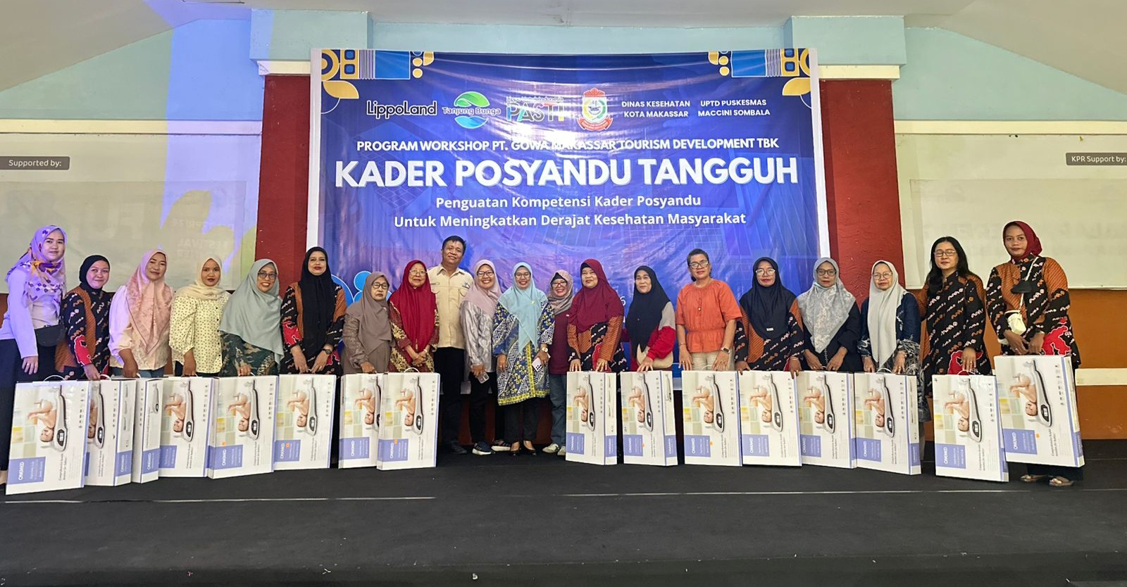 GMTD Perkuat Peran Kader Posyandu, Dukung Transformasi Layanan Kesehatan Primer di Makassar