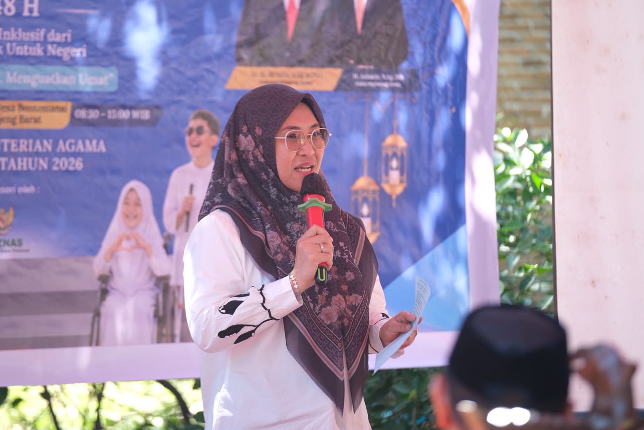 Hadiri Lebaran Yatim dan Penyandang Disabilitas, Bupati Gowa Sebut Sejalan dengan Program Penanganan Kemiskinan Daerah
