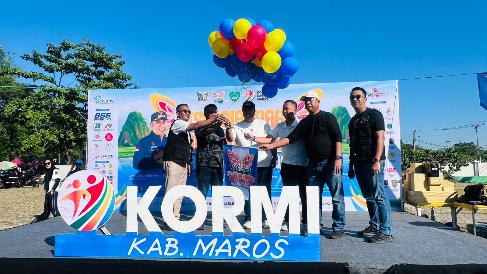KORMI Maros Perdana Gelar Pesta Olahraga Masyarakat, 18 Inorga Diperkenalkan