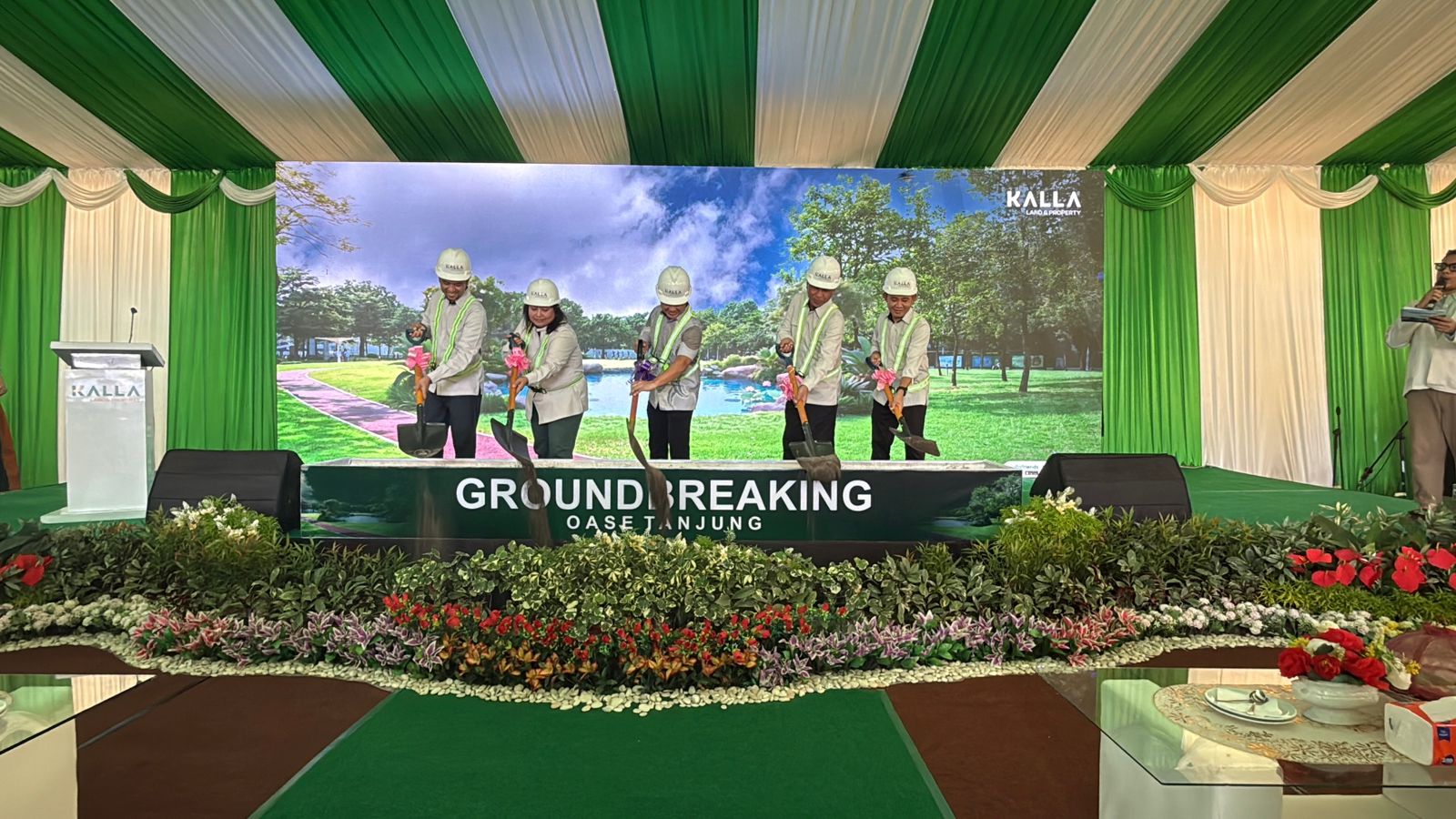 Kalla Land & Property Mulai Bangun Kawasan Tanjung Bunga, Usung Konsep Green Township Pertama di Indonesia Timur