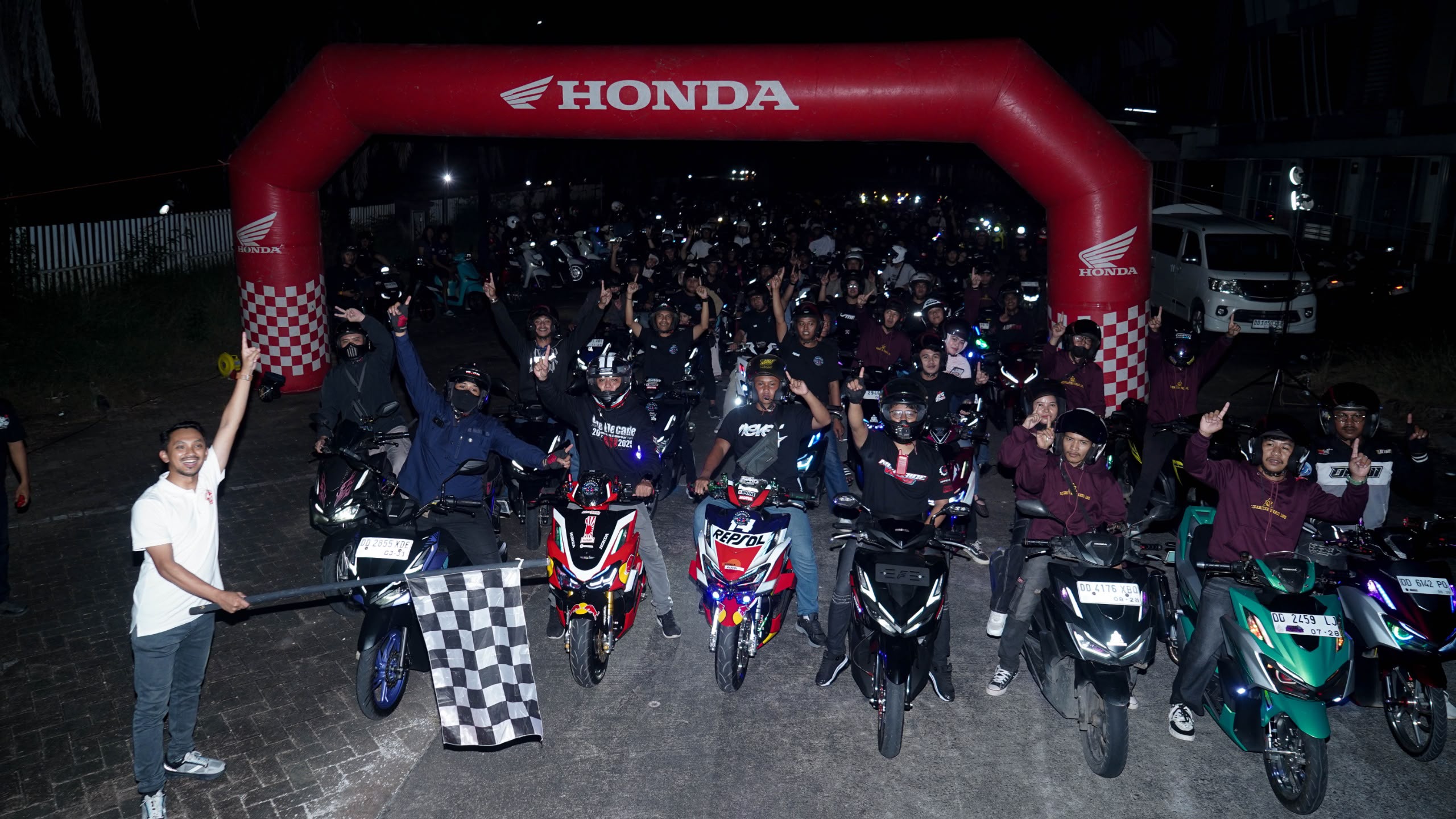 Vario Street Nation 2026 Meriah di Makassar, Satukan Ratusan Bikers Honda dalam Semangat Kebersamaan