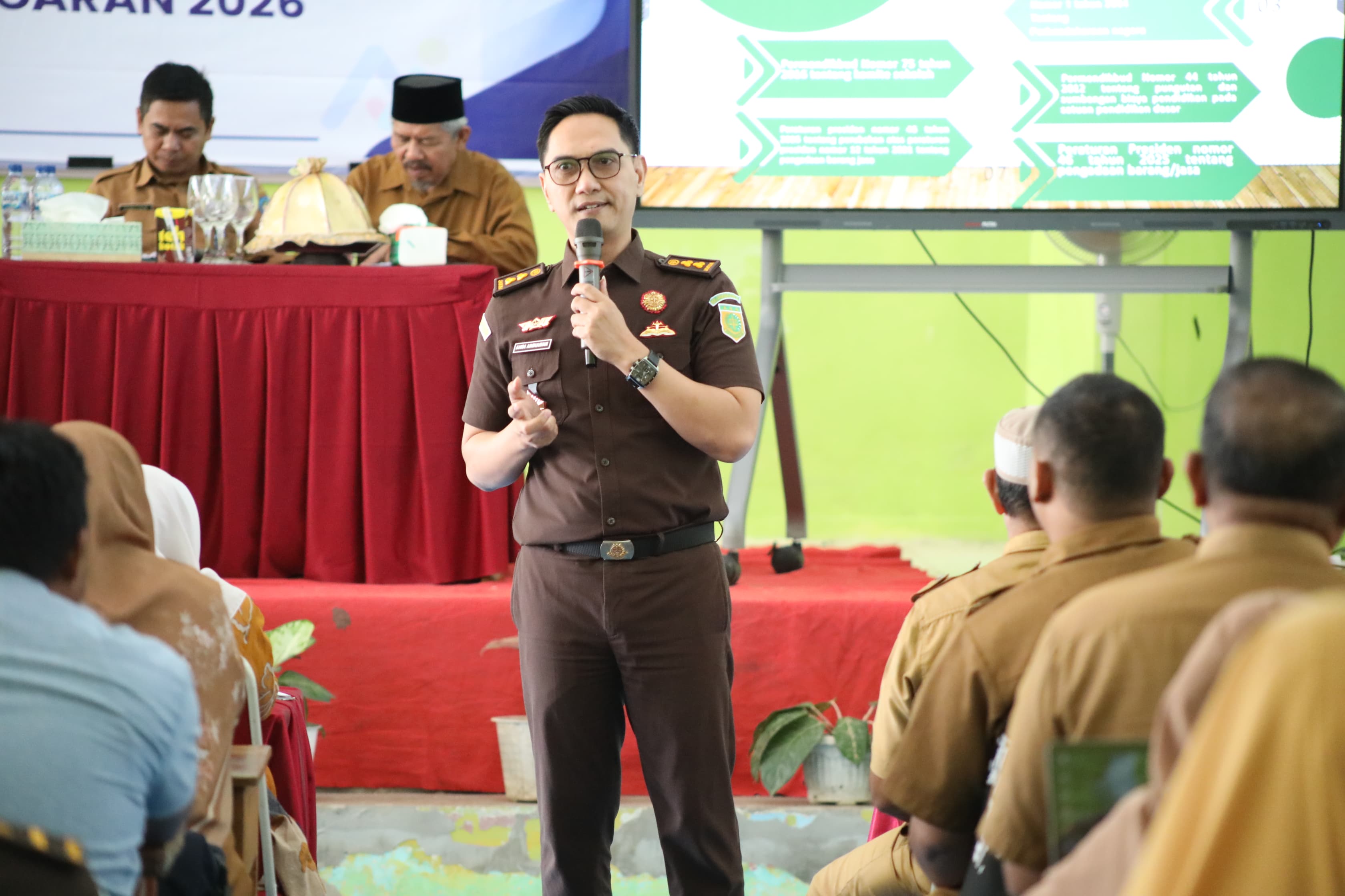 Cegah Terjadinya Penyalagunaan Anggaran, Kejaksaan Negeri Gowa Sosialisasi Penggunaan Dana BOSP