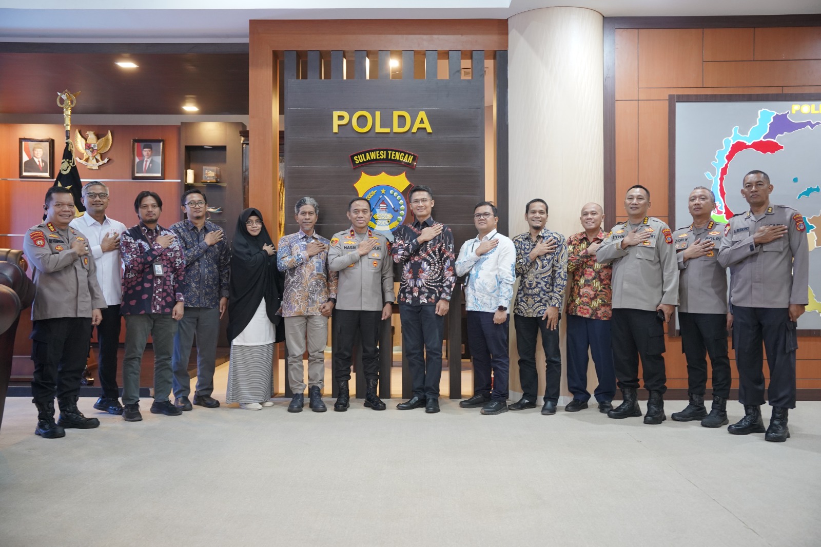 PLN UIP Sulawesi dan Polda Sulteng Perkuat Sinergi Kawal Infrastruktur Kelistrikan Demi Dukung Investasi dan Swasembada Pangan