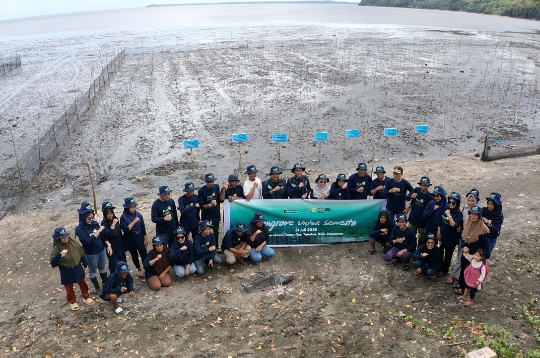 Dari Lahan Terdegradasi Menjadi Benteng Hijau, PLN UIP Sulawesi Hadirkan Dampak Nyata bagi Pesisir Jeneponto