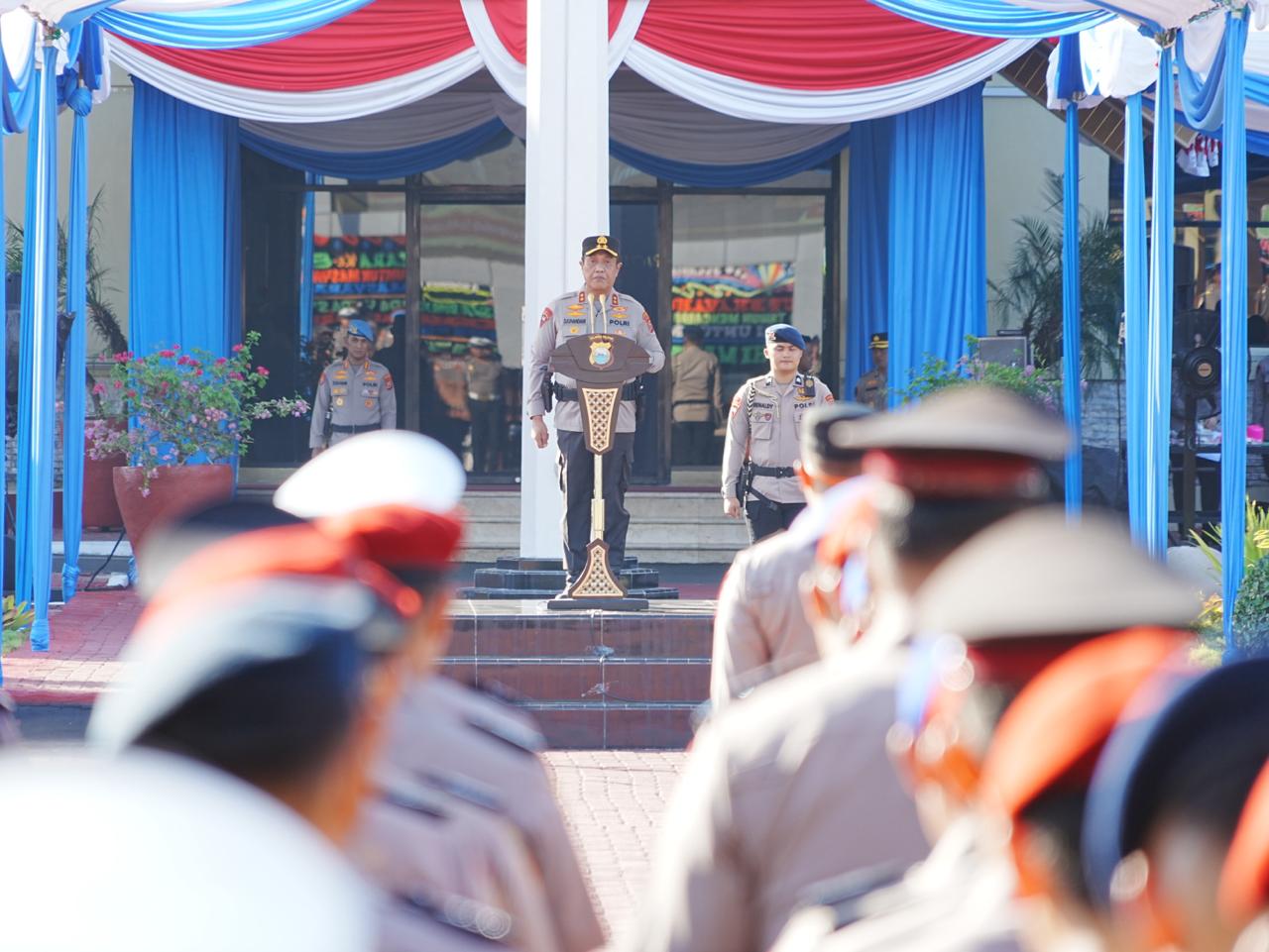 1.711 Personel Polda Sulsel Naik Pangkat, Kapolda: Jadilah Polisi Presisi dan Dicintai Masyarakat