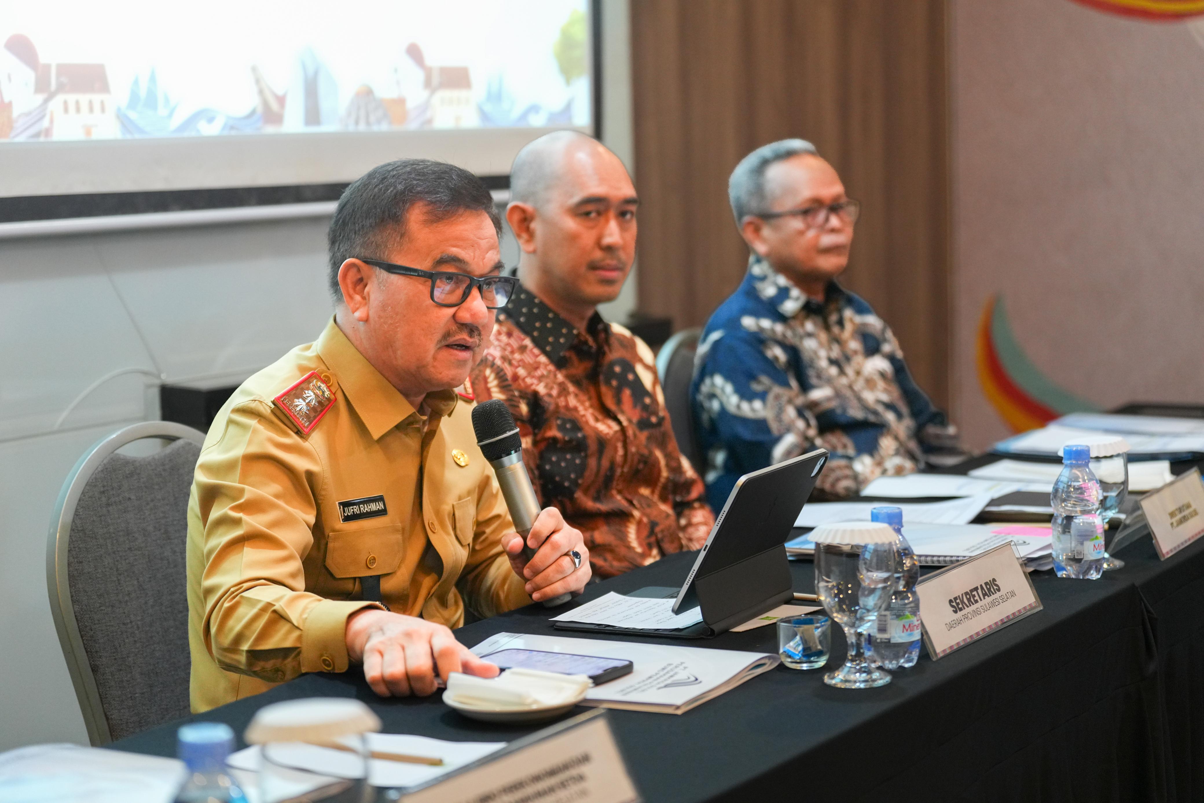 Sekda Jufri Rahman Dorong Penguatan PT Jamkrida Sulsel untuk Perluas Dukungan bagi UMKM
