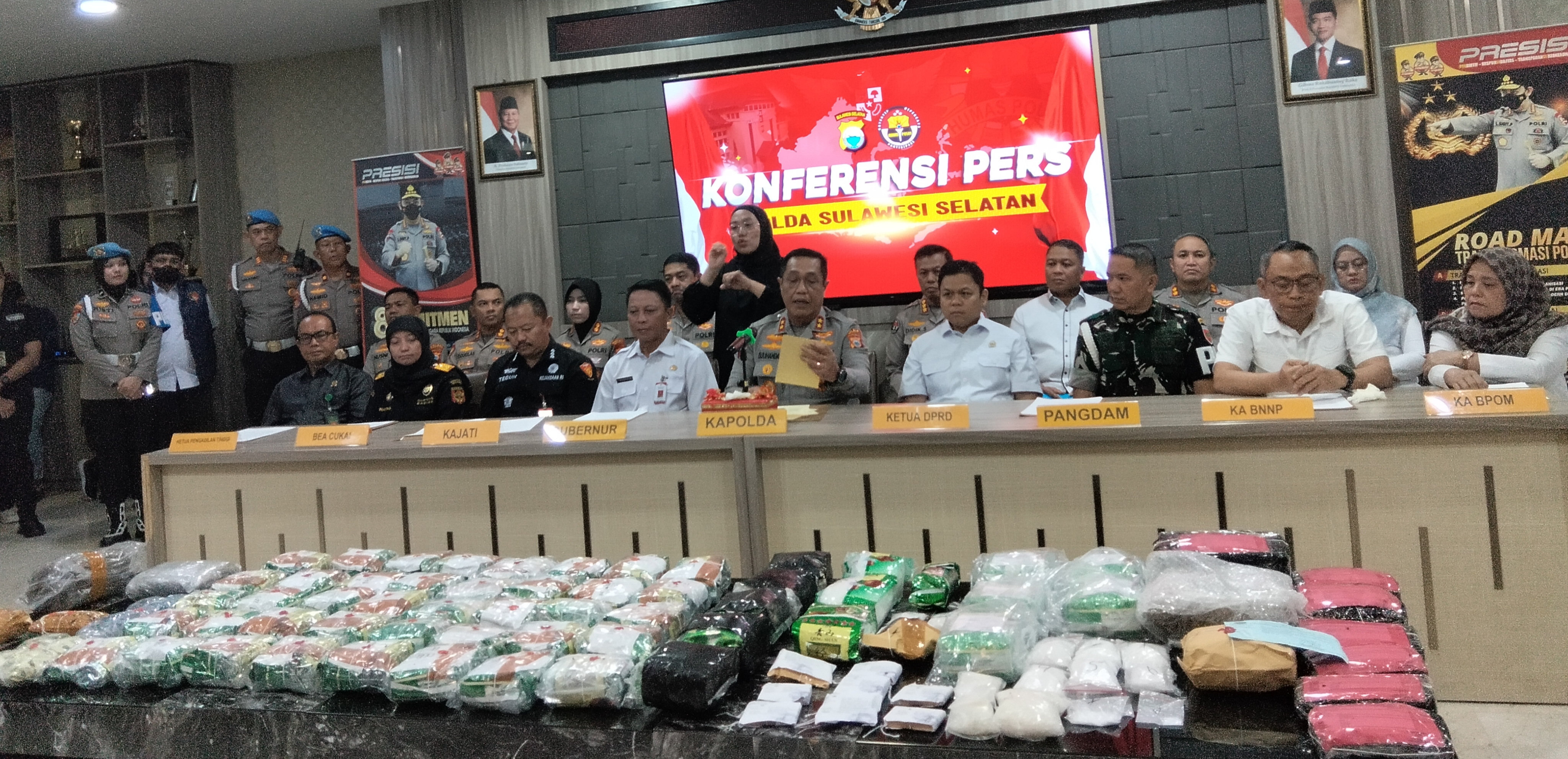 Selama Lima Bulan, Polda Sulsel Selamatkan 237 Ribu Jiwa dari Ancaman Penyalahgunaan Narkoba