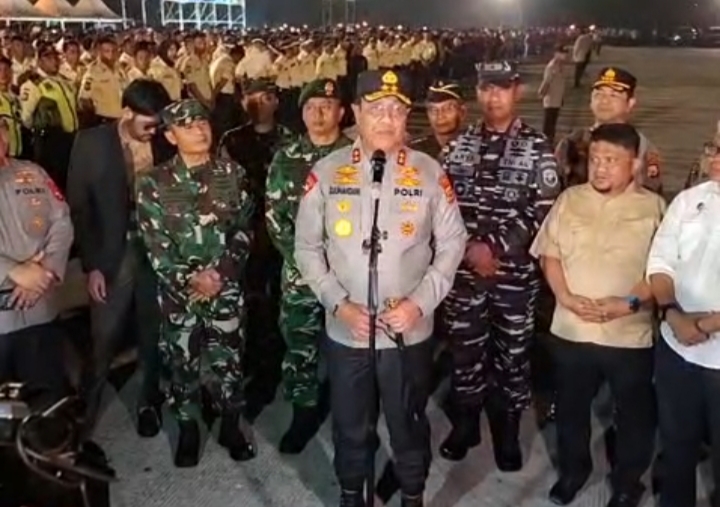 Libatkan Satpam hingga Ojol, Polda Sulsel Gelar Apel Sabuk Kamtibmas