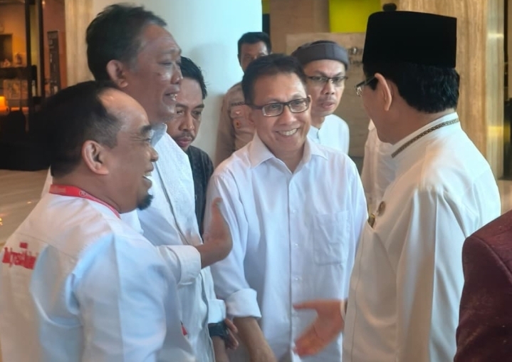 Menag Ucapkan Selamat Kepada Ketua PWI Sulsel Terpilih Suwardi Thahir