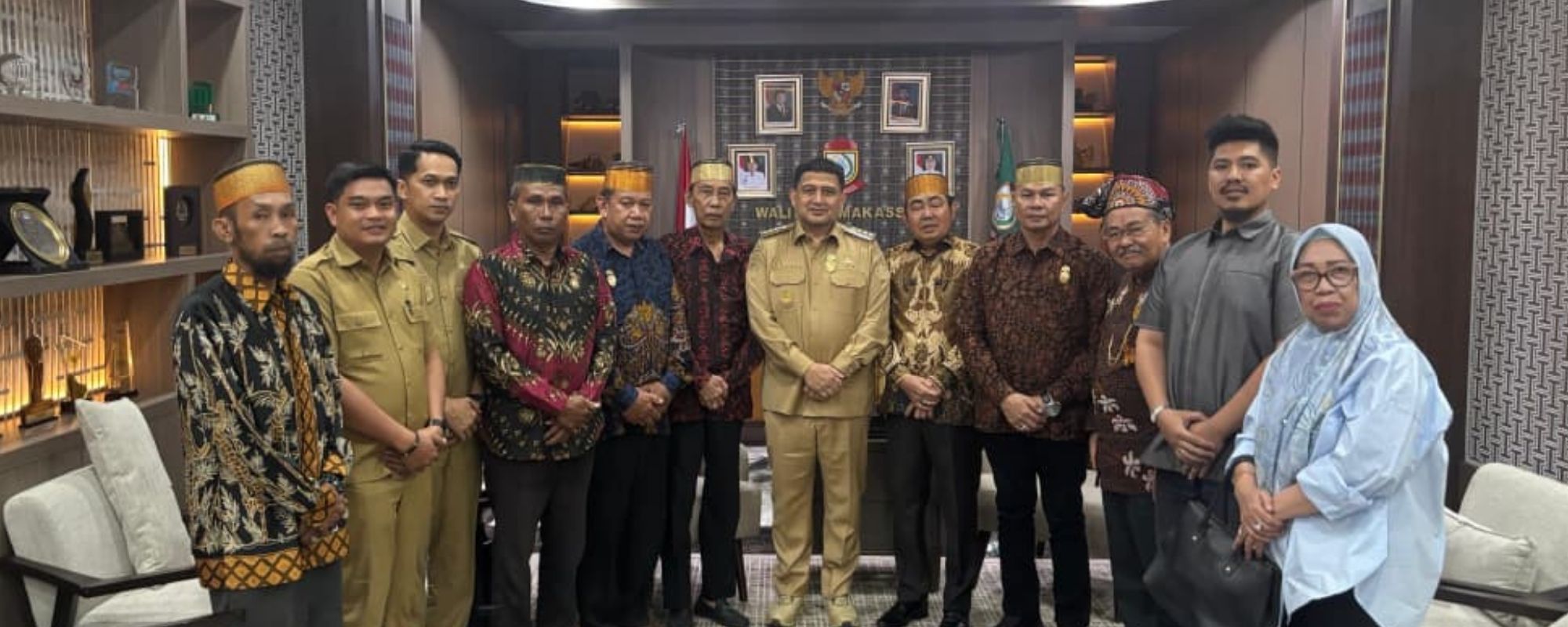 Lembaga Kerajaan Tallo Audiensi dengan Wali Kota Makassar, Bahas Pelestarian Budaya dan Pembangunan Kembali Rumah Adat Kerajaan Tallo