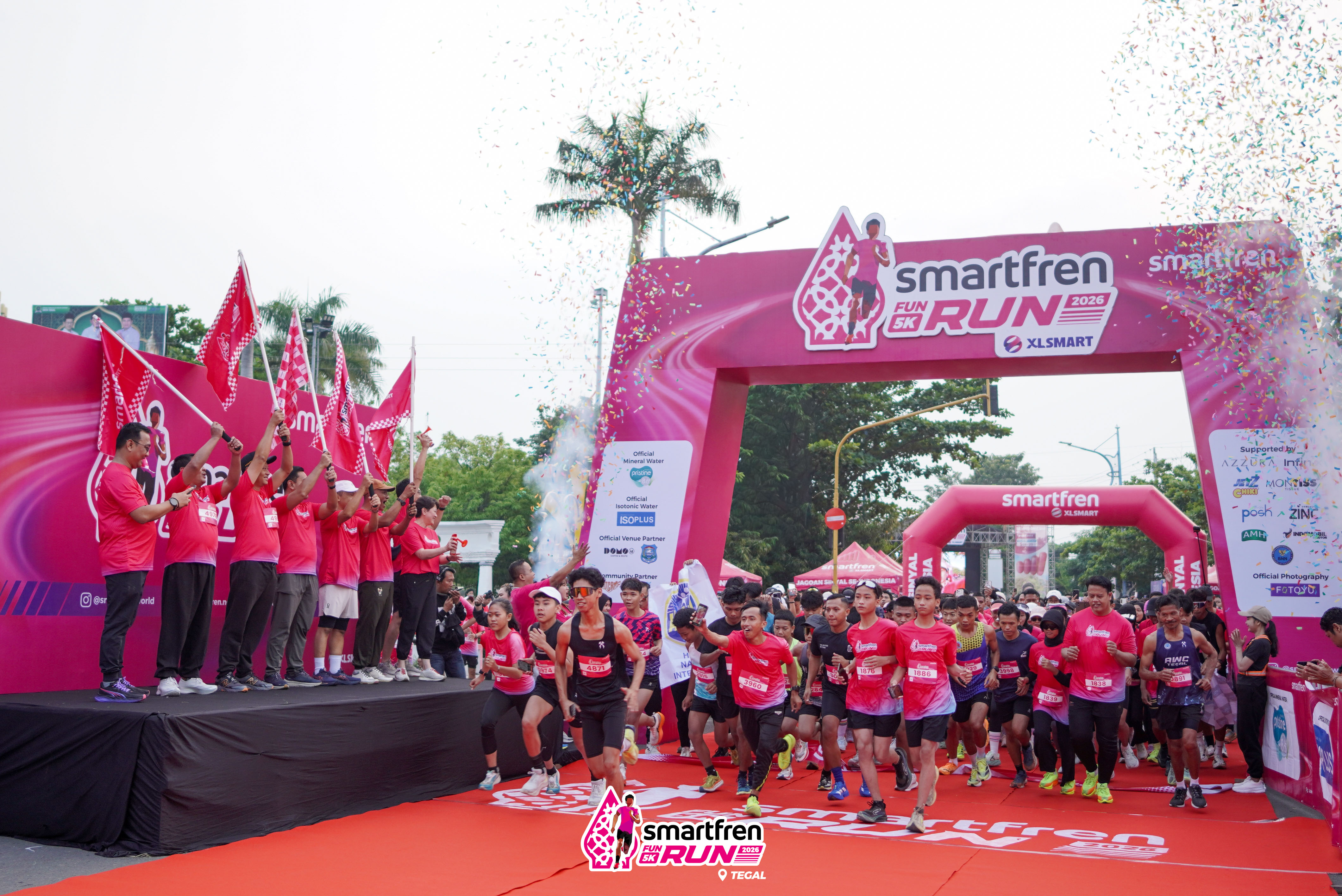 SMARTFREN Gelar Fun Run 2026 untuk Masyarakat Pantura