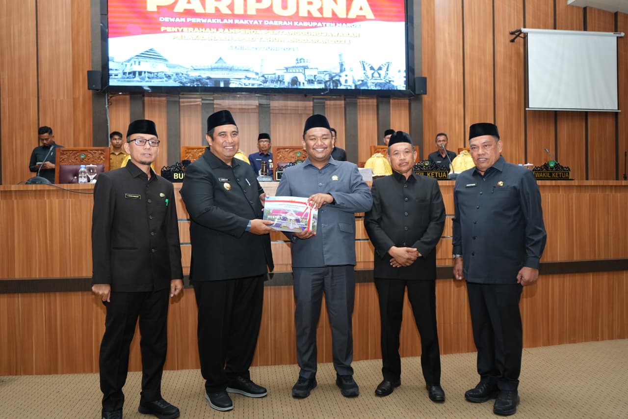 Pemkab Maros Serahkan Ranperda Pertanggungjawaban APBD 2025, Pendapatan Daerah Capai Rp1,6 Triliun