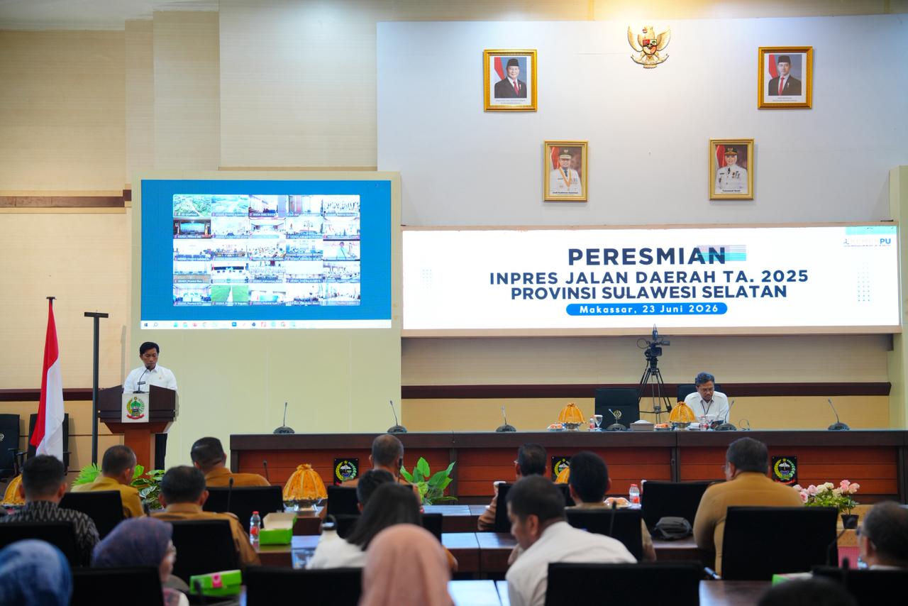 Sulsel Keciprat Rp258 Miliar untuk Jalan Daerah, Percepat Konektivitas dan Pertumbuhan Ekonomi