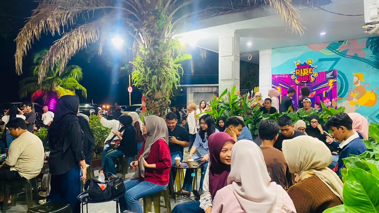 Asmo Sulsel Gelar Roadshow in Cafe di Berbagai Kota, Kenalkan Beragam Segmen Motor Honda