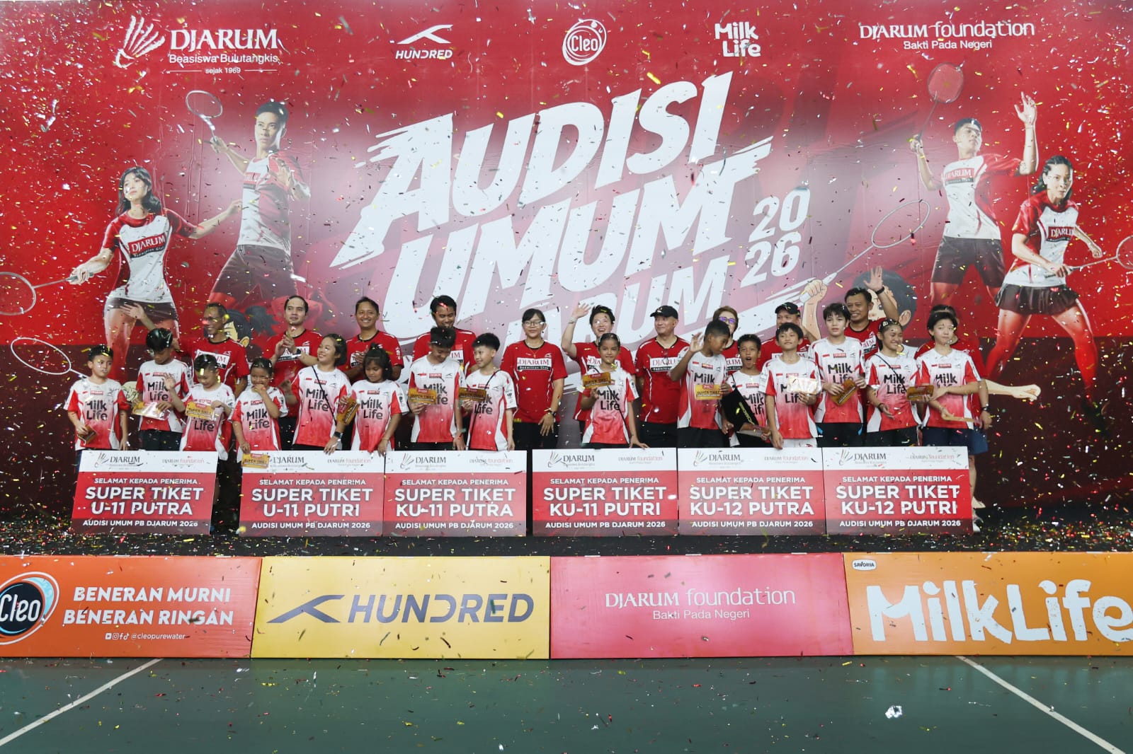 Audisi Umum PB Djarum 2026 Pekanbaru Cetak Harapan Baru Bulutangkis Lewat 15 Atlet Muda Peraih Super Tiket
