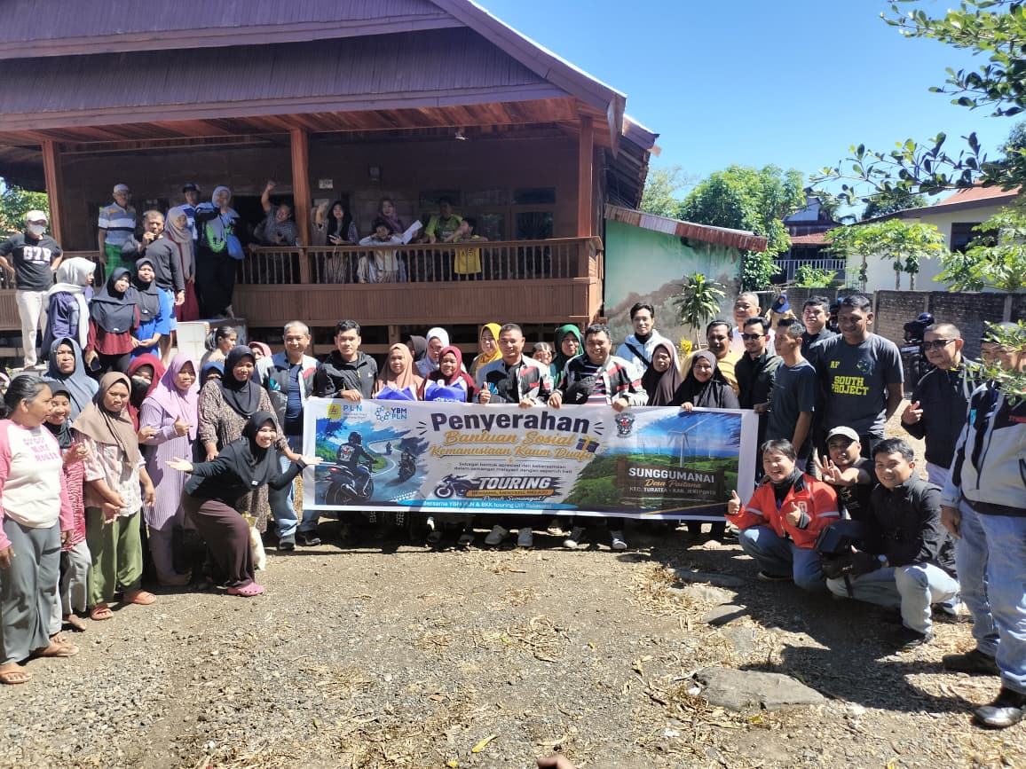 PLN UIP Sulawesi Salurkan 75 Paket Sembako bagi Kaum Dhuafa di Jeneponto