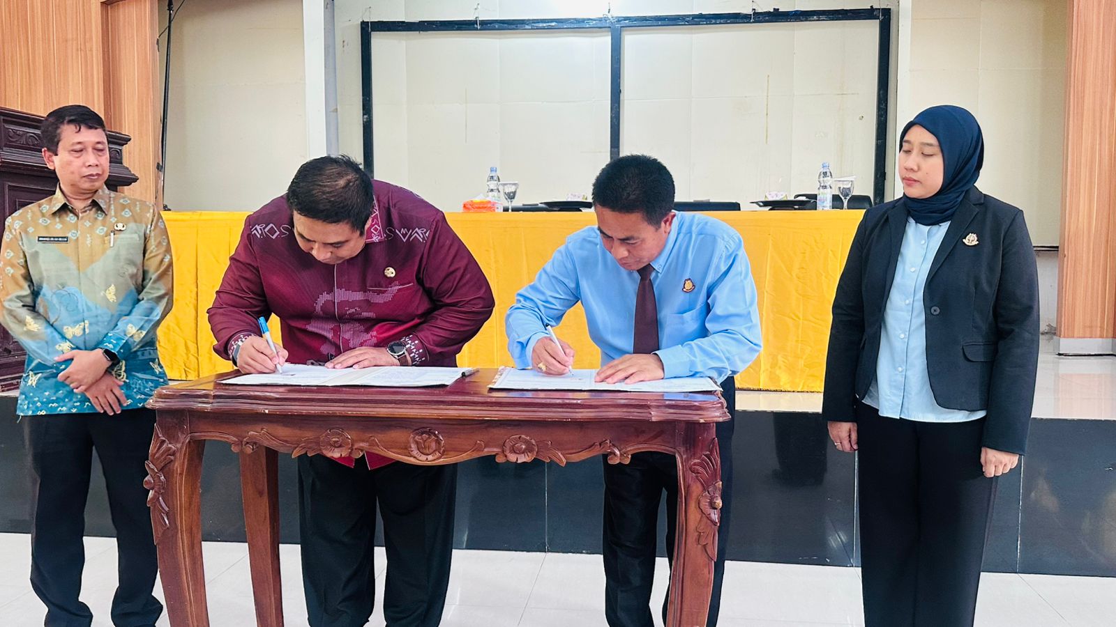 Kejari dan Pemkab Maros Perkuat Pendampingan Hukum