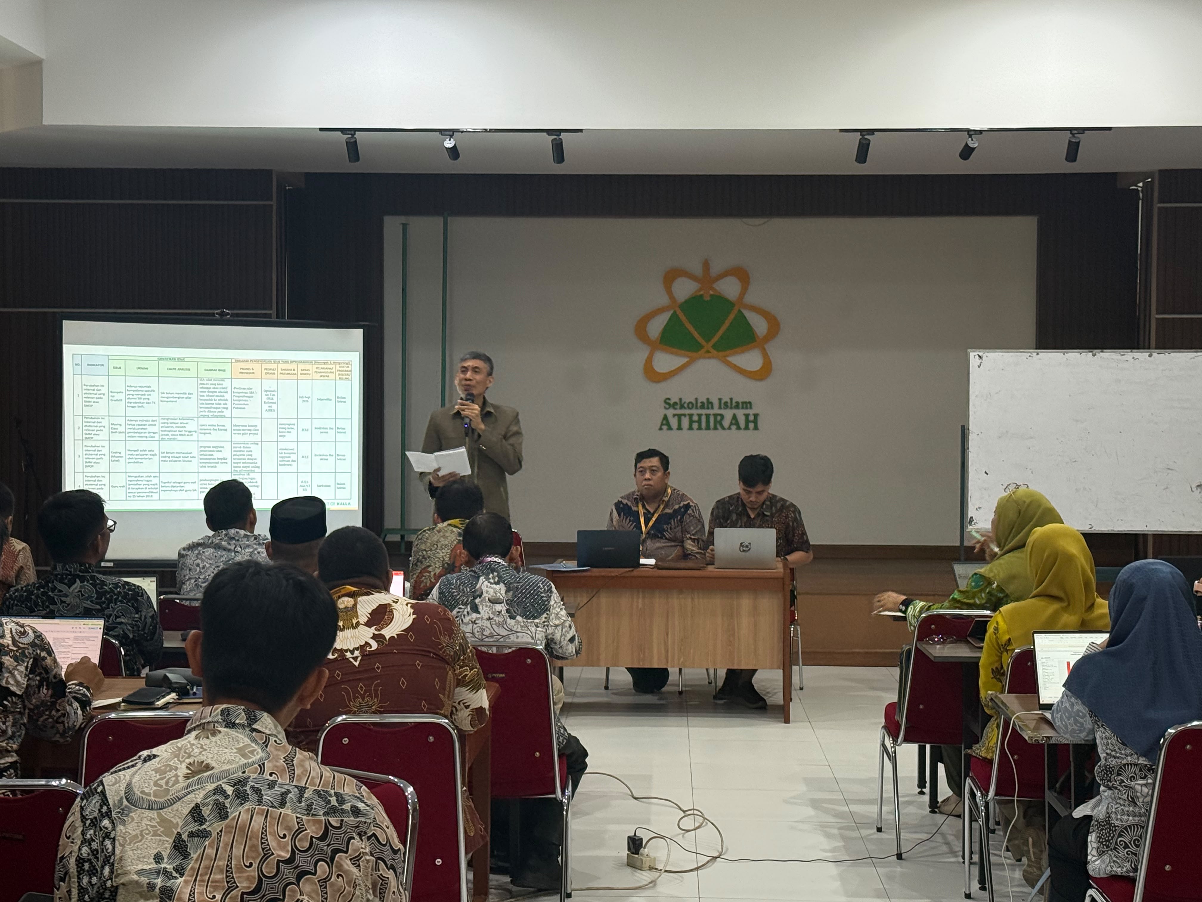 Sekolah Islam Athirah Gelar RTM 2026, Rumuskan Strategi Perbaikan Berkelanjutan
