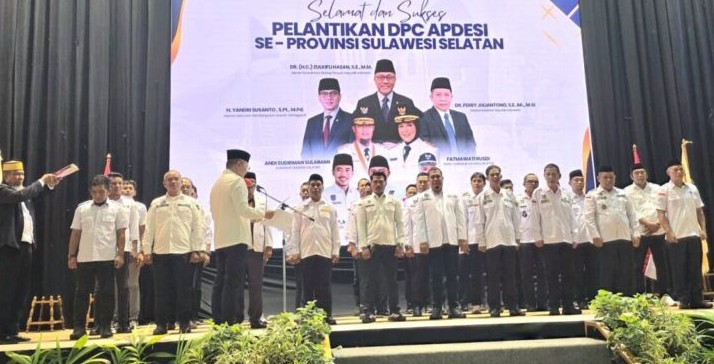 Parawangsa Resmi Pimpin APDESI Takalar, Siap Perjuangkan Aspirasi Pemerintah Desa