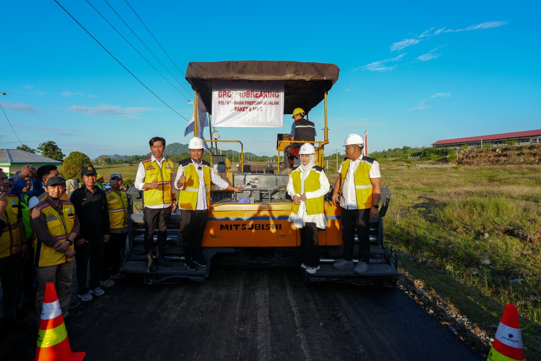 Dipusatkan di Ruas Bua-Rantepao, Gubernur Sulsel Groundbreaking MYP Paket 6 untuk 20 Ruas Jalan