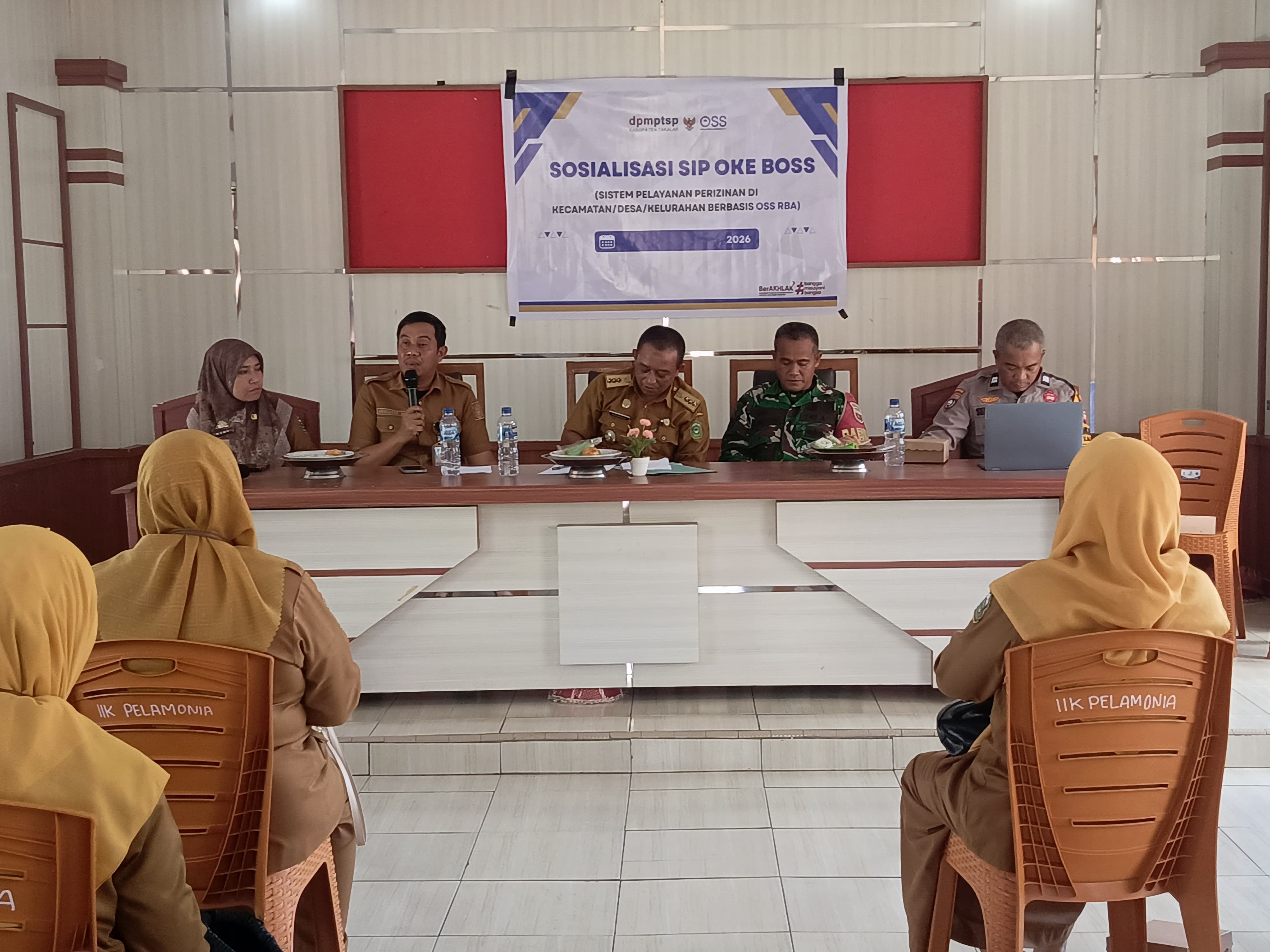Dukung Takalar One Click, DPMPTSP Takalar Sosialisasikan Layanan Perizinan Berbasis Digital di Poltim