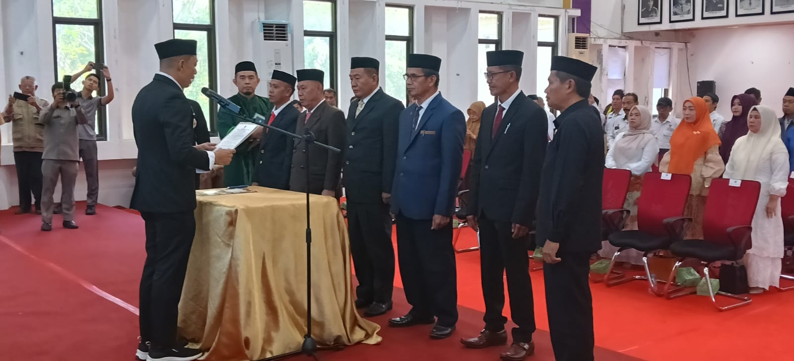 Bupati Yusuf Ritangnga Lantik Lima Pimpinan BAZNAS Enrekang