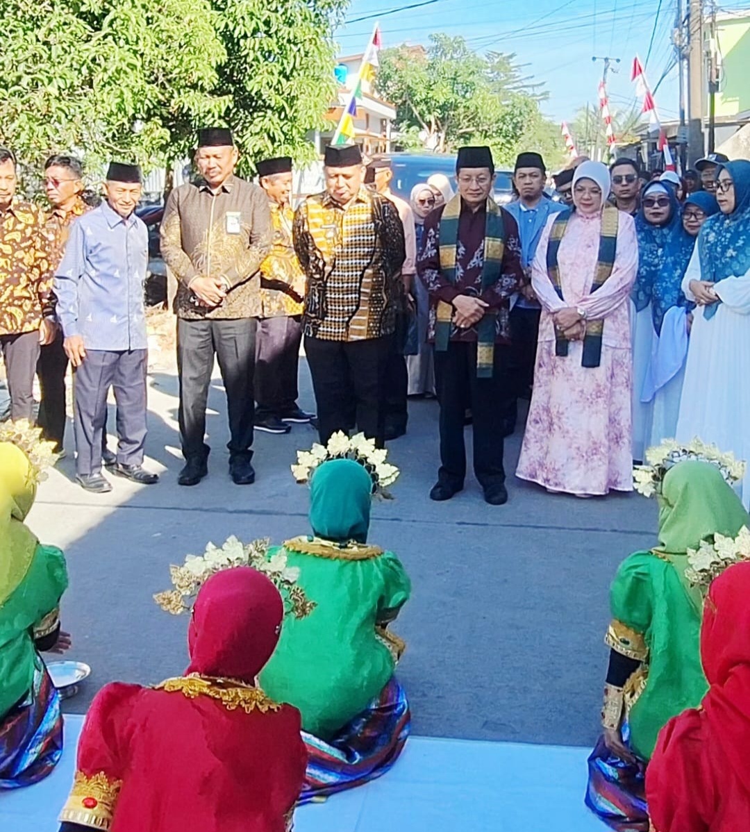 Menag Letakkan Batu Pertama Gerbang Moderasi Pertama di Indonesia