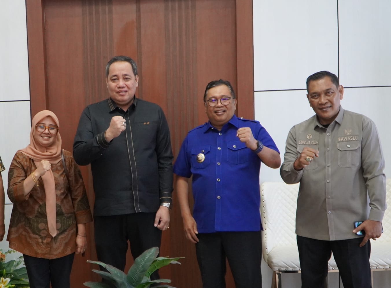 Anggota Bawaslu RI Temui Bupati Daeng Manye, Bahas Dana Hibah dan Demokrasi di Takalar