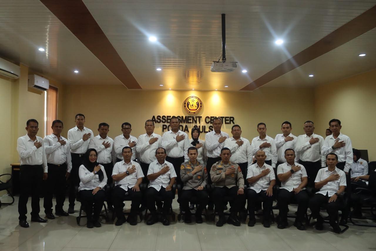 14 Perwira Polri Ikuti Assessment Kapolsek Urban di Polda Sulsel