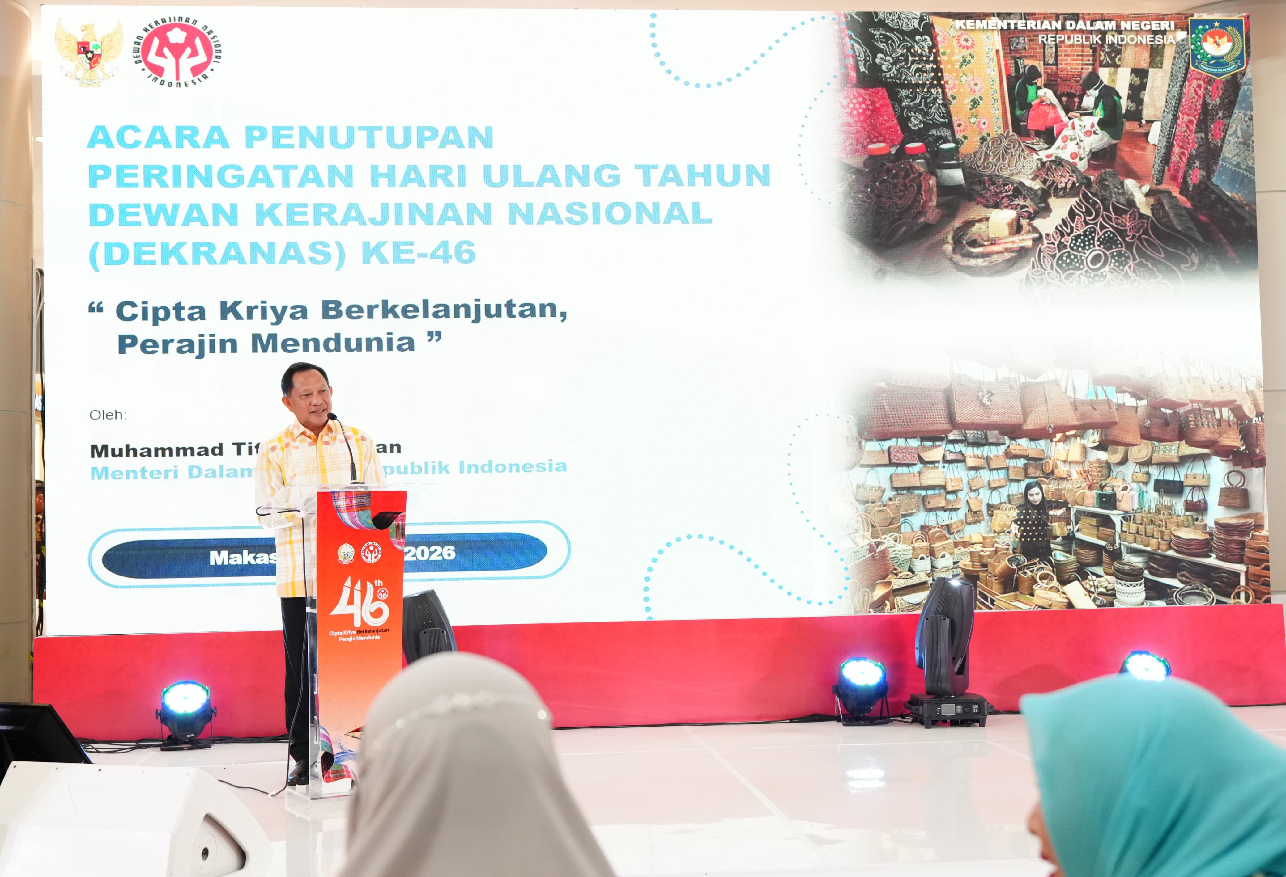 Syukuran 46 Tahun Dekranas di Makassar Tarik 180 Ribu Pengunjung, Perputaran Ekonomi Diperkirakan Tembus Rp100 M