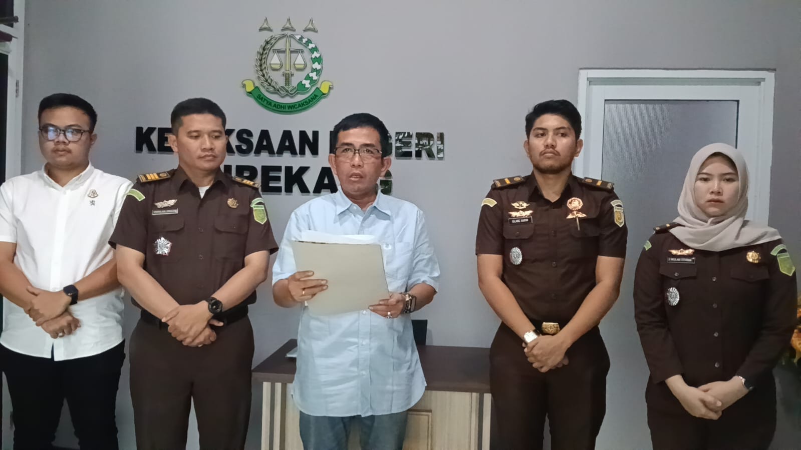 Kejari Enrekang Menyatakan Resmi Mengakhiri PKS Dengan Bank Sulselbar Cabang Enrekang 