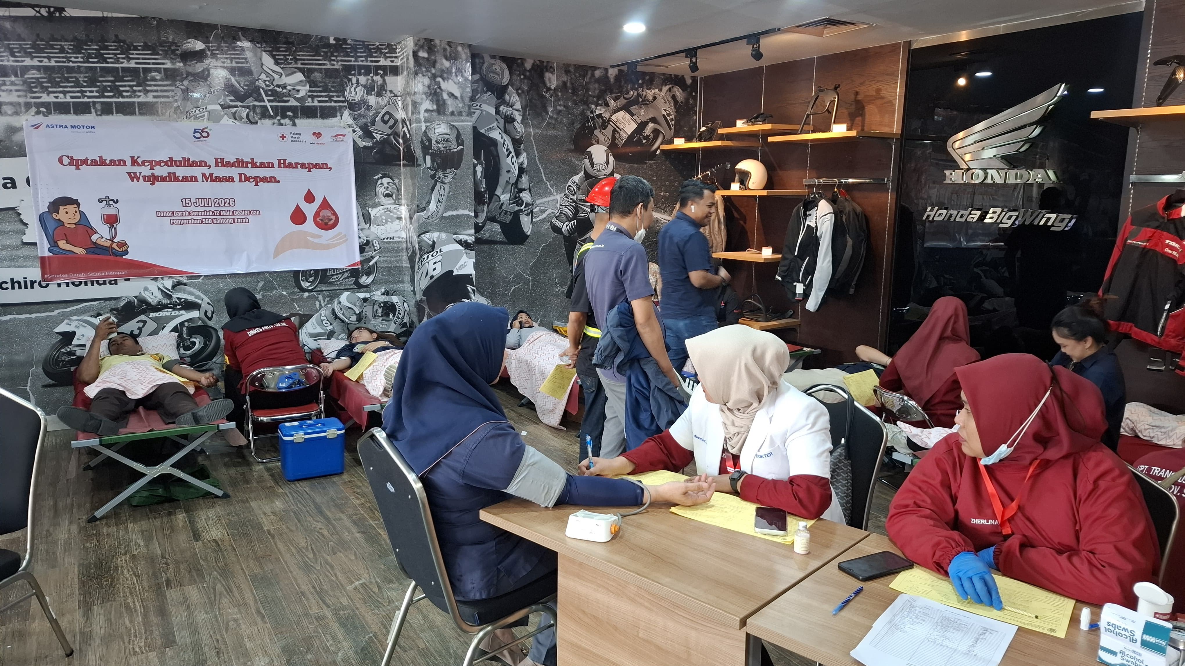 Rayakan HUT ke-56, Asmo Sulsel Gelar Donor Darah Rutin dan Kumpulkan 82 Kantong Darah