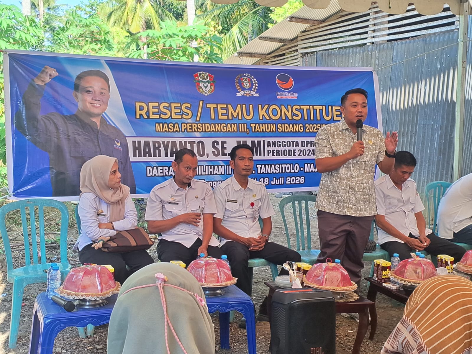 Reses di Uraiyang, Warga Keluhkan Hilangnya Bansos ke Legislator Haryanto 