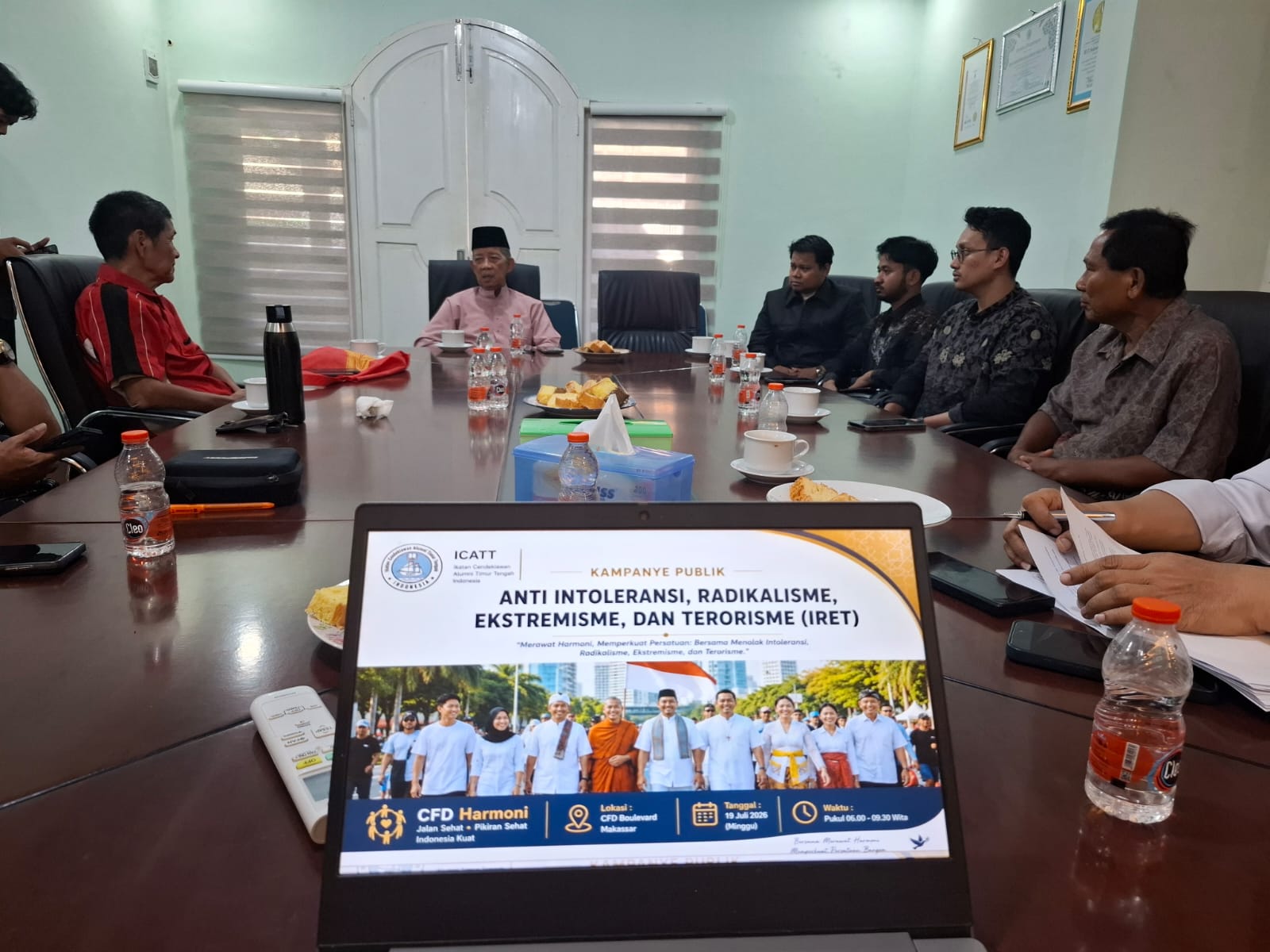 Tokoh Lintas Agama Sulsel Bersatu, Siap Kampanyekan Anti Radikalisme di CFD Makassar