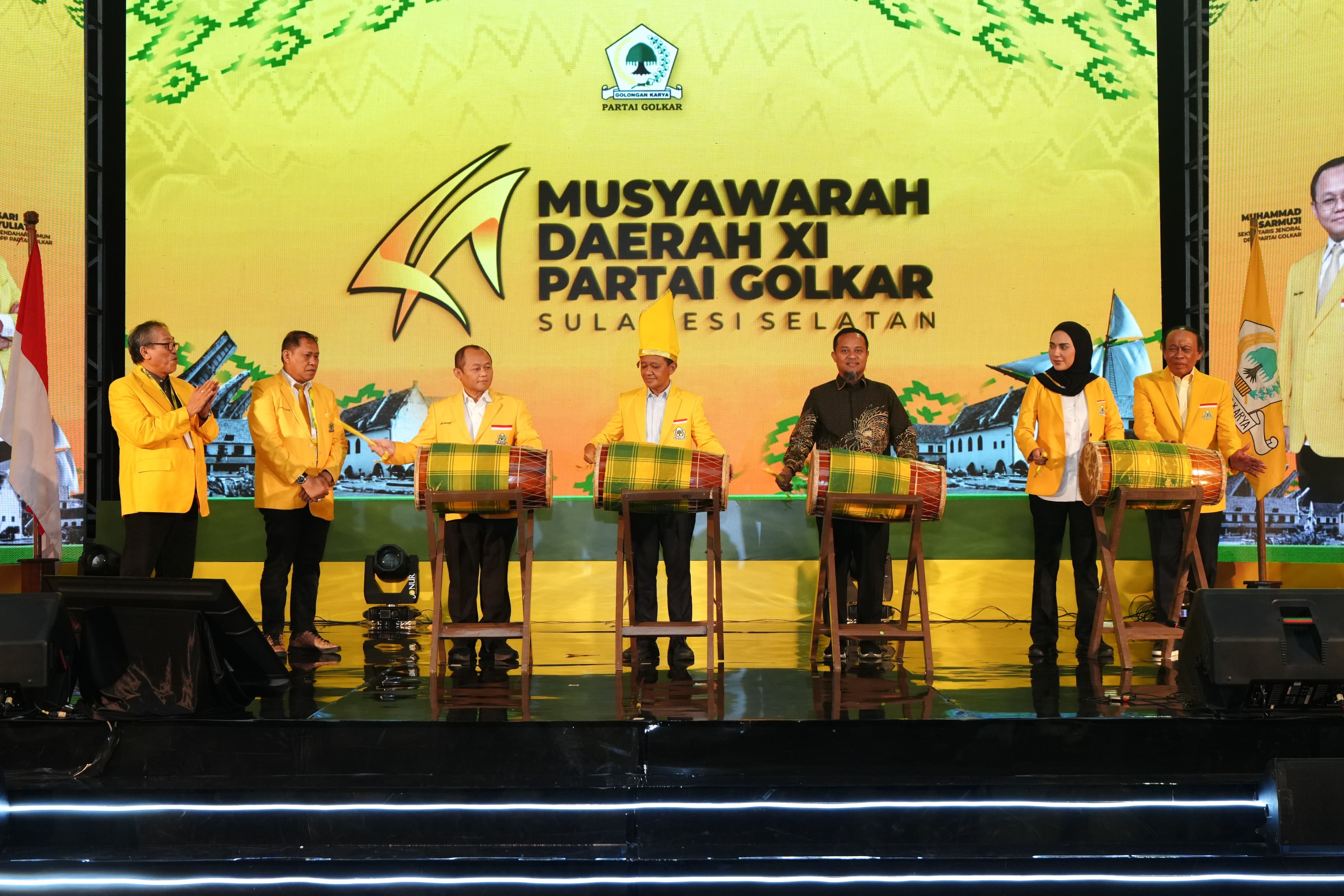 Hadiri Musda XI Golkar Sulsel, Gubernur Apresiasi Dukungan Fraksi Golkar untuk Pembangunan Daerah