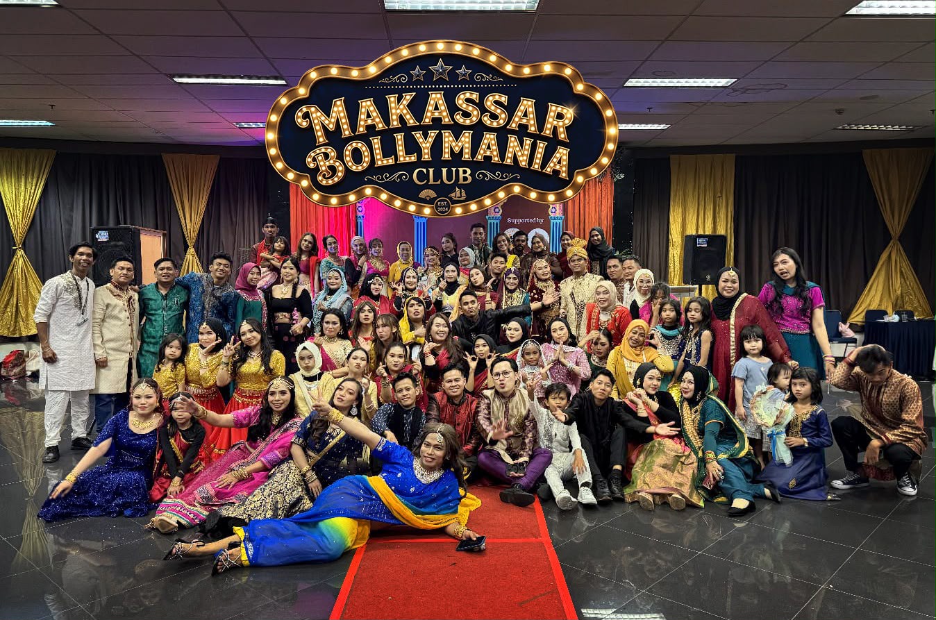 Pencinta Bollywood di Makassar Gelar Meet up Event Akbar bertajuk SEMERBAK BOLLYWOOD