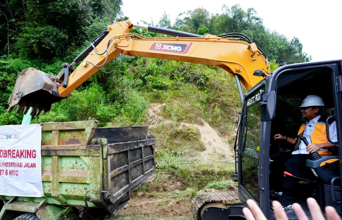 Groundbreaking Ruas Rantepao-Pangala-Baruppu, Gubernur Sulsel Minta Dukungan Masyarakat