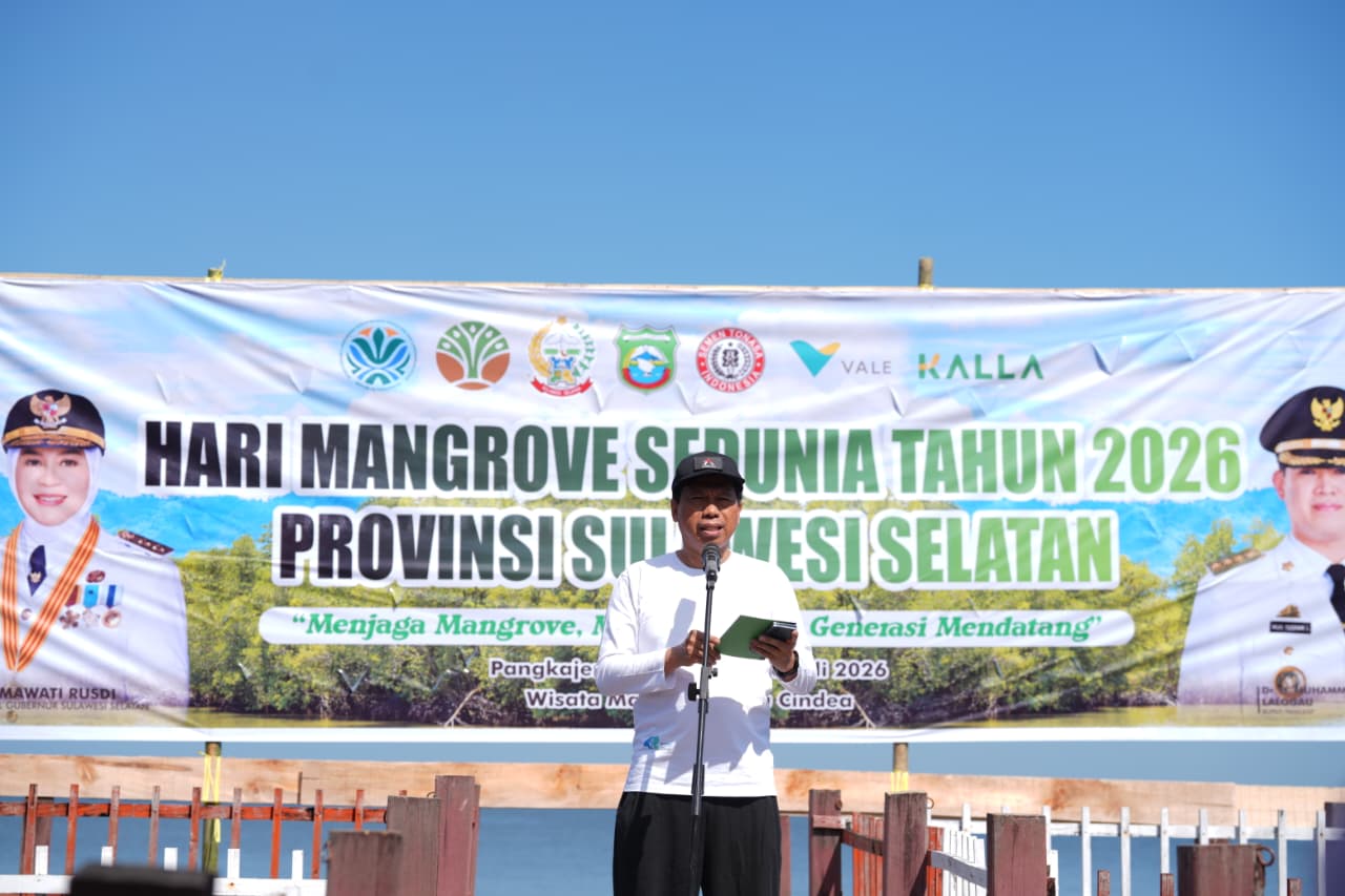 Hari Mangrove Sedunia 2026, Sulsel Perkuat Kolaborasi Lestarikan Pesisir