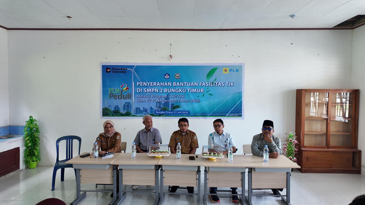 PLN UIP Sulawesi Berikan Dukungan TIK untuk Meningkatkan Edukasi Digital Siswa di SMP Negeri 2 Bungku Timur