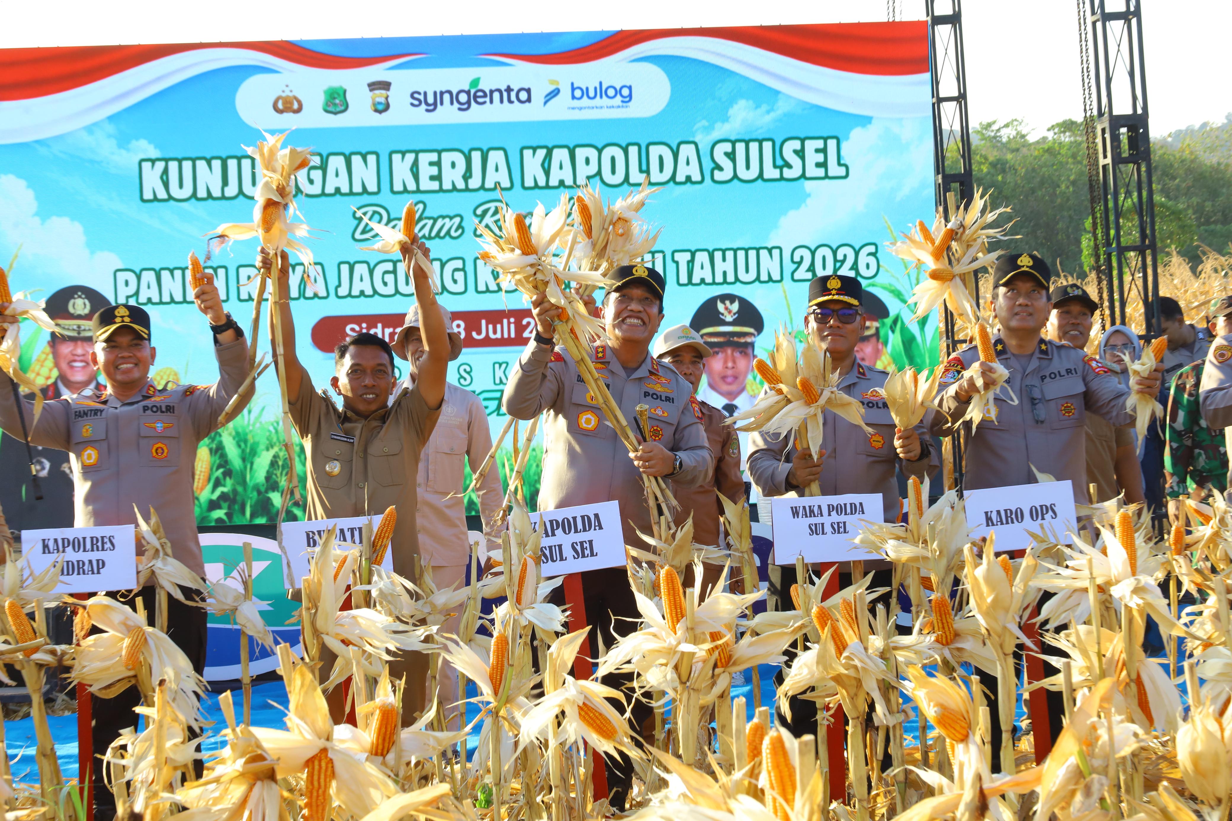 IMG-20260728-WA0107 Kapolda Sulsel Apresiasi Masyarakat Sidrap, Dinilai Berhasil Dukung Program Swasembada Pangan Nasional