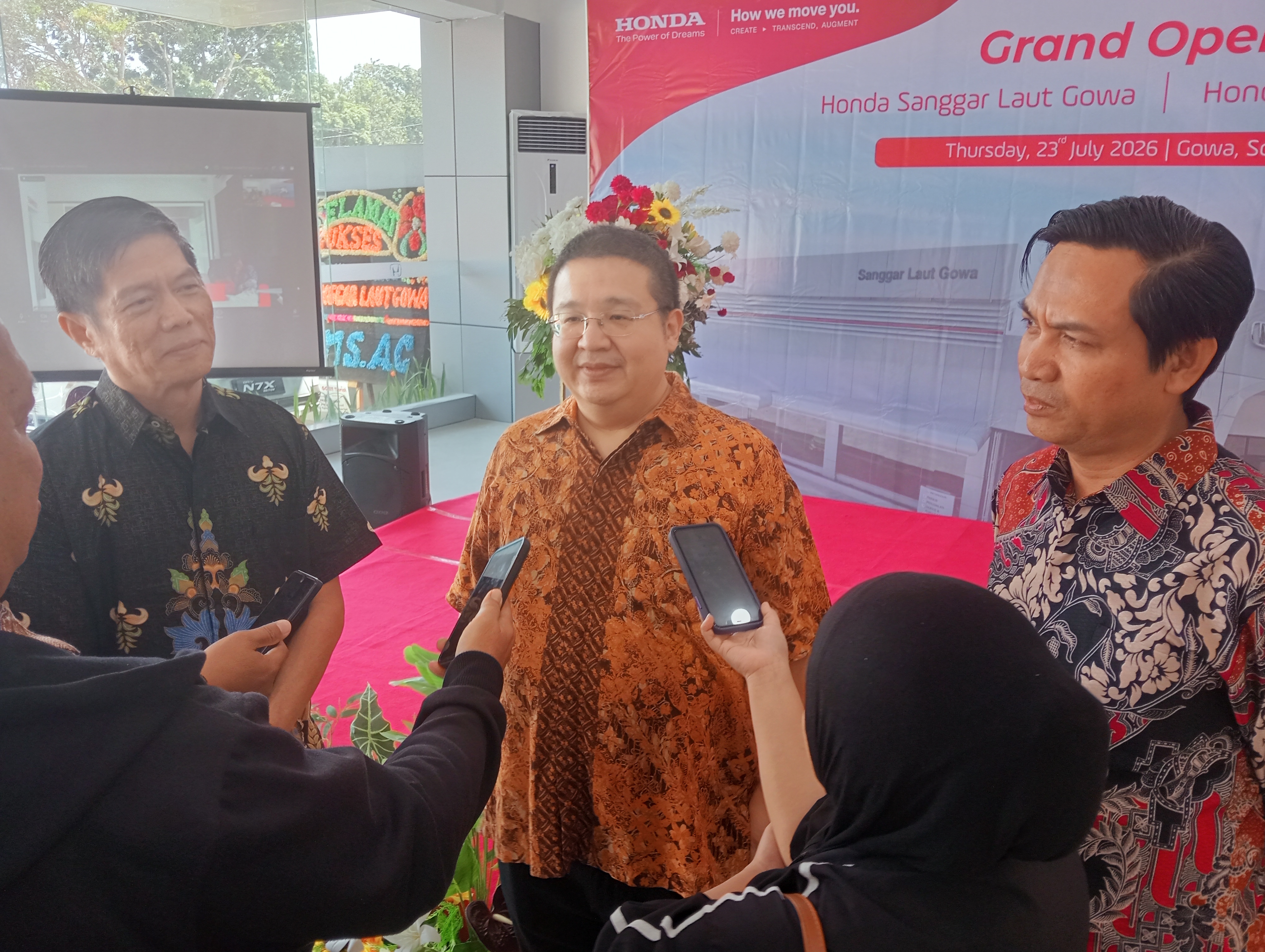 Honda Sanggar Laut Buka Dealer 3S di Gowa, Servis dan Suku Cadang Kini Makin Mudah Diakses