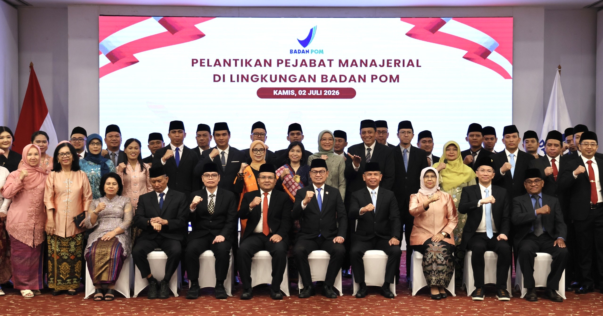 Lantik 58 Pejabat, Taruna Ikrar Minta Seluruh Insan BPOM Jaga Integritas dan Tolak Gratifikasi