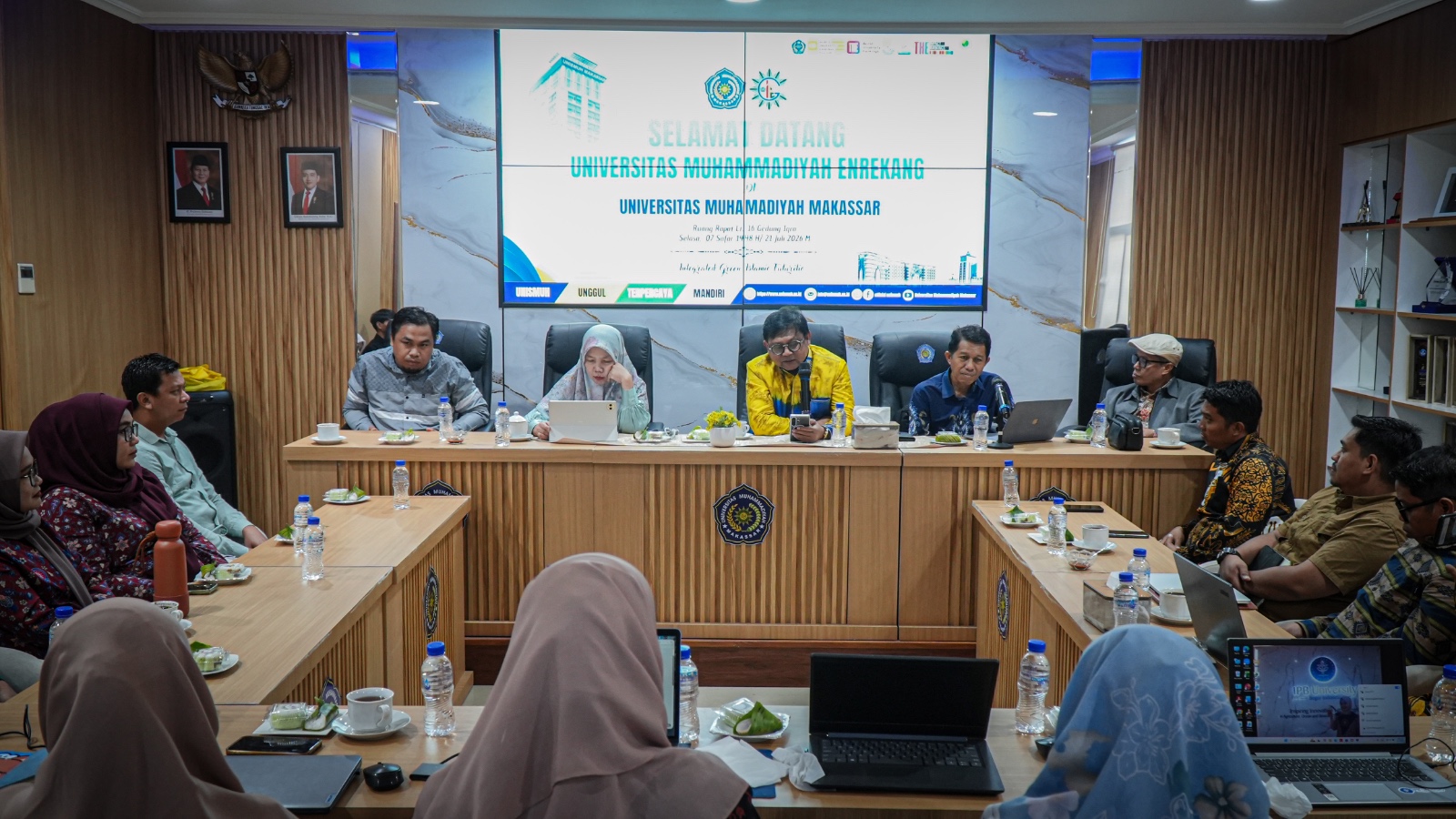 Unismuh Makassar dan Unimen Perkuat Budaya Saling Belajar Antarperguruan Tinggi Muhammadiyah