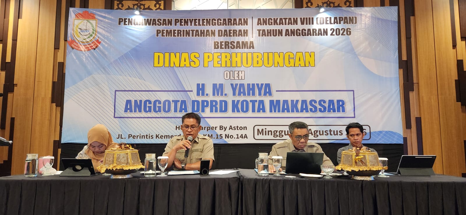 20b7dd1d-58d2-4a62-b000-b5cc5f07762e HM Yahya Soroti Pengawasan Parkir dan Lalu Lintas dalam Kegiatan Pengawasan Pemerintahan Daerah