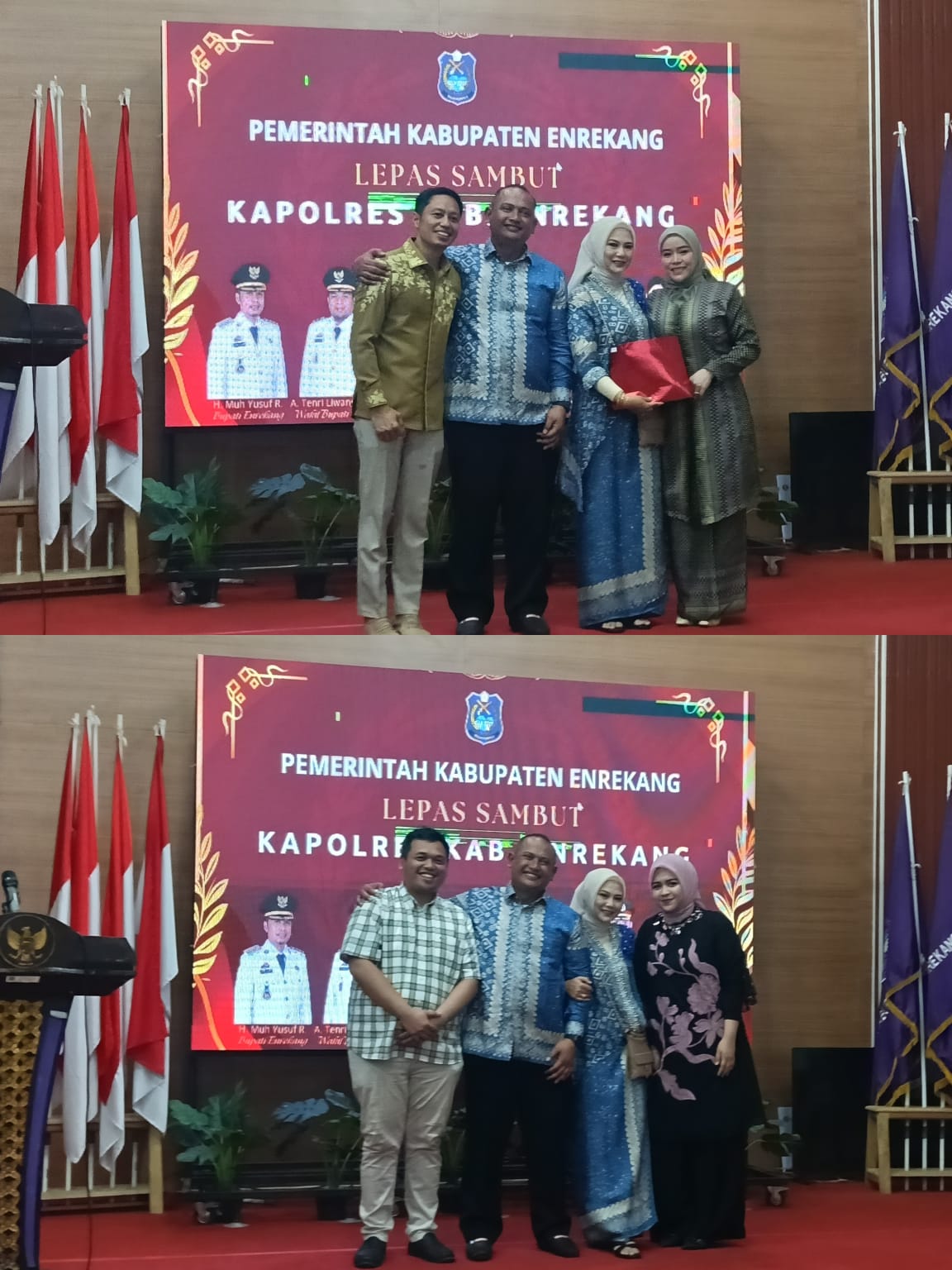 Haru Lepas Sambut Kapolres Enrekang, AKBP Ketut Yoga Saputra Siap Hadir dengan Semangat TOBANA