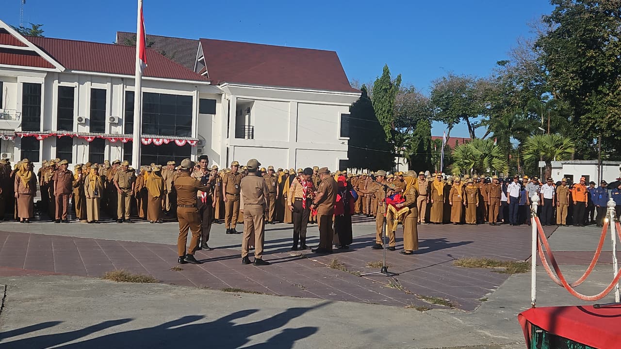 Bupati Takalar Lepas Kontingen Kwarcab Menuju Jambore Nasional XII Tahun 2026