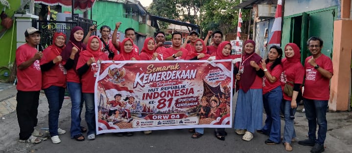 Peringati HUT ke-81 Kemerdekaan RI , Warga Maccini Pasar Malam Gelar Berbagai Lomba