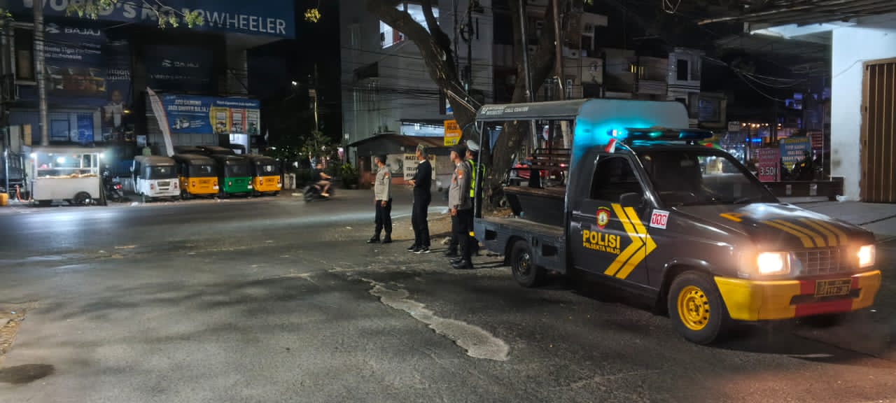 Polsek Wajo Perkuat Patroli KRYD, Antisipasi Curas, Curat, Curanmor dan Penyakit Masyarakat